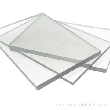 Slitbeständig transparent solid polykarbonatpanel